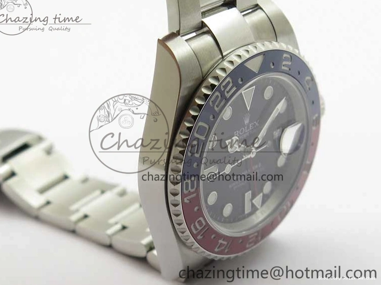 AAA Replica Watches Ceramic GMT-Master II Youthful Best Red 1:1 BLRO MAX Blue 116719 Version VRF 2795 CHS Steel SA3186 Edition 904L 1231